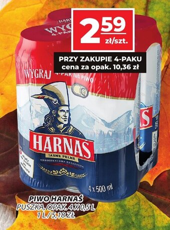Top Market Harnaś piwo 4x0,5l oferta