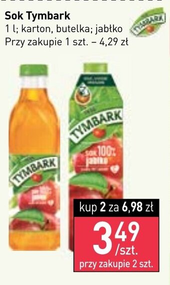 Stokrotka tymbark sok 1l oferta