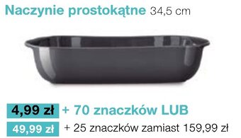 Stokrotka naczynie prostokątne 34,5cm oferta