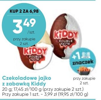 Stokrotka kiddy czekoladowe jajko z zabawką 20g oferta