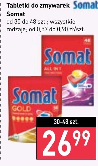 Stokrotka somat tabletki do zmywarek 30-48szt. oferta