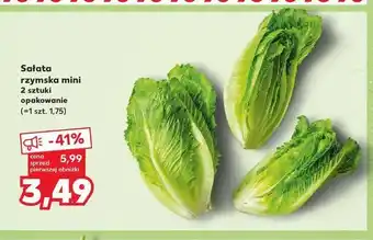 Kaufland Sałatka rzymska mini 1 OPAK 2 SZT oferta
