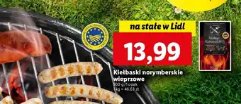 Lidl Kiełbaski norymberskie na grilla 1 SZT 300 G oferta