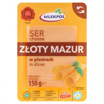 Auchan Mlekpol - ser złoty mazur oferta
