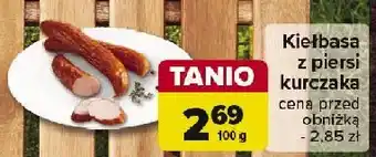 Kaufland Kiełbasa z piersi kurczaka 1 SZT 400 G oferta