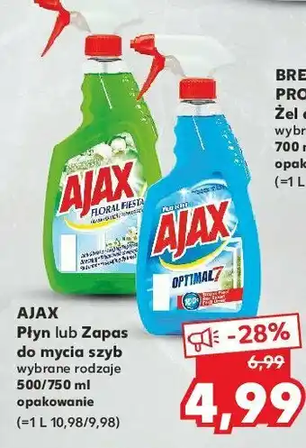 Kaufland Płyn do szyb multi action 1 SZT 500 ML oferta