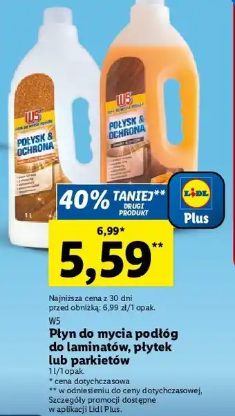 Lidl Płyn do mycia paneli i podłóg korkowych 1 SZT 1 L oferta