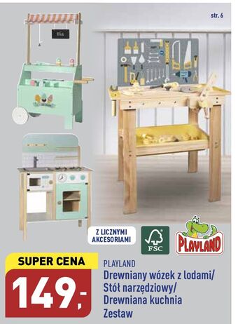 ALDI Kuchnia drewniana playland oferta