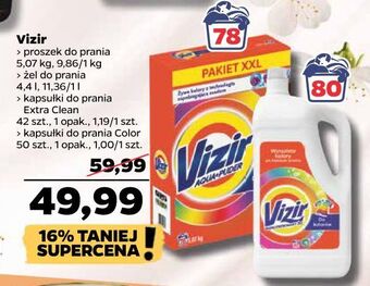 Netto Proszek do prania kolorów vizir aqua puder oferta