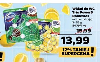 Netto Kostka do wc lime domestos power5 oferta