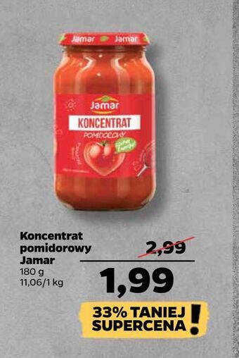 Netto Koncentrat pomidorowy 30 % jamar oferta