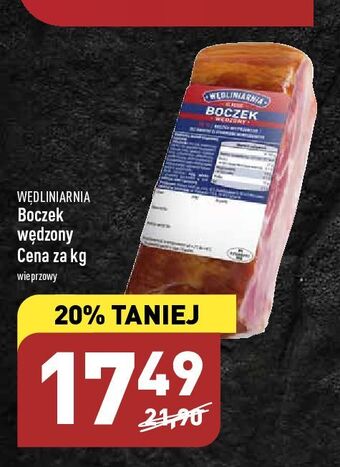 ALDI Boczek wędzony parzony wędliniarnia classic oferta
