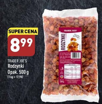 ALDI Rodzynki królewskie trader joe's oferta