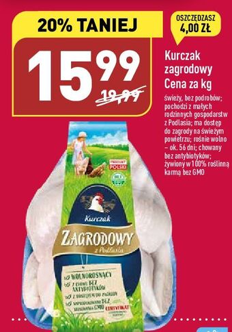 ALDI Kurczak zagrodowy drosed oferta