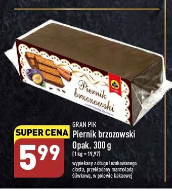 Piernik brzozowski gran-pik