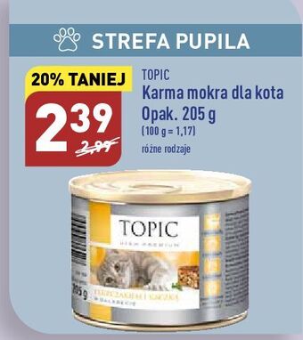 ALDI Karma dla kota z drobiem i kaczką topic oferta