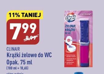 ALDI Krążek żelowy do wc lawendowy clinair oferta