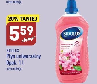 ALDI Płyn do mycia kwiat japońskiej wiśni sidolux uniwersalny oferta