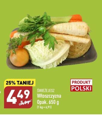 ALDI Włoszczyzna świeże jesz oferta