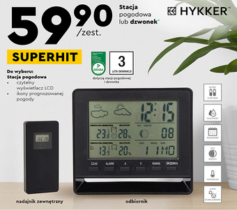 Biedronka Stacja pogody hykker oferta