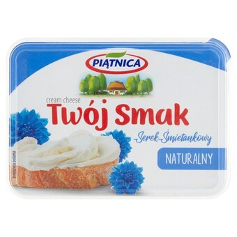 Społem Piątnica twój smak serek śmietankowy naturalny 135 g oferta
