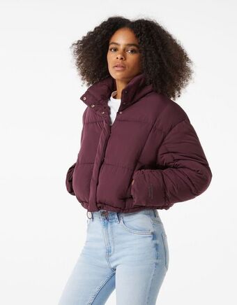 Bershka Krótka kurtka pikowana oferta