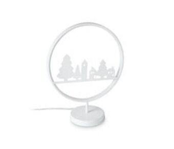 Tchibo Metalowa obręcz led zimowy krajobraz oferta