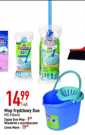 E.Leclerc Mop frędzlowy z kijem duo spontex oferta