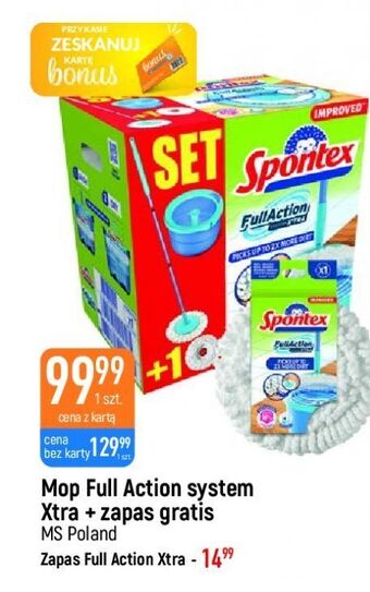 E.Leclerc Mop full action system spontex oferta