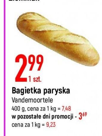 E.Leclerc Bagietka paryska vandemoortele oferta