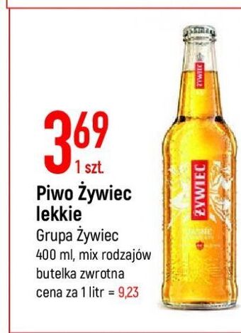 E.Leclerc Piwo żywiec jasne lekkie oferta