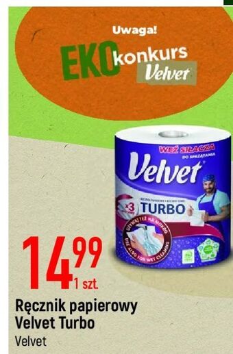 E.Leclerc Ręcznik papierowy velvet turbo oferta