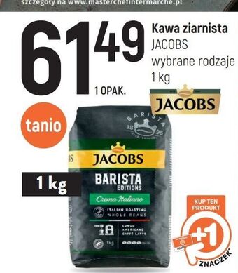 Intermarche Kawa jacobs barista editions crema italiano oferta