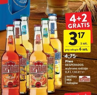 Intermarche Piwo desperados strawberry margarita oferta