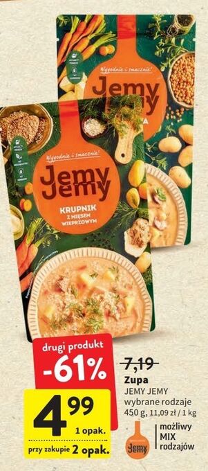 Intermarche Krupnik z mięsem wieprzowym jemyjemy oferta