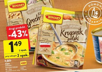 Intermarche Zupa grochowa winiary nasza specjalność oferta