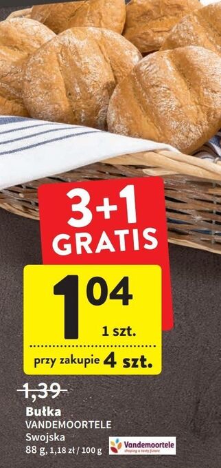 Intermarche Bułka swojska vandemoortele oferta