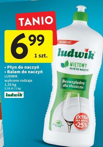 Intermarche Płyn do mycia naczyń miętowy ludwik oferta