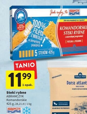 Intermarche Steki rybne komandorskie abramczyk oferta