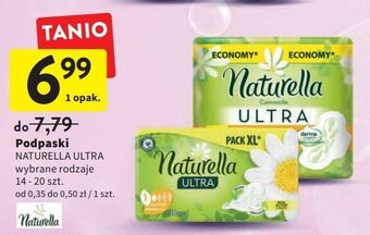 Intermarche Podpaski higieniczne normal 2-pak naturella ultra oferta