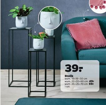 Netto Stolik wymiary 19 x 19 x 50 cm oferta