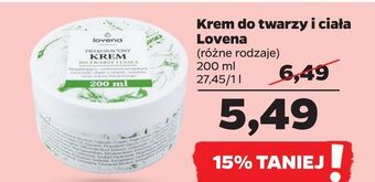 Netto Krem do twarzy i ciała lovena oferta