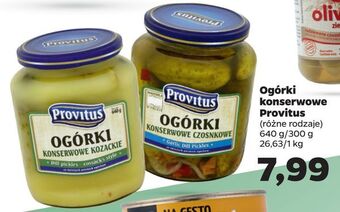 Netto Ogórki konserwowe provitus oferta