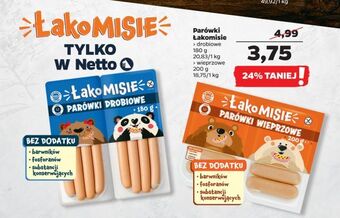 Netto Parówki łakomisie oferta