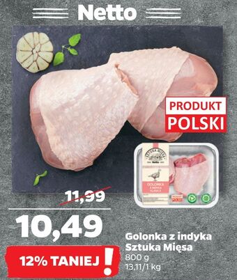Netto Golonka z indyka sztuka mięsa oferta