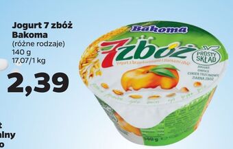 Netto Jogurt 7 zbóż bakoma oferta