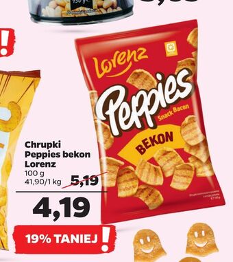 Netto Chrupki peppies bekon lorenz oferta