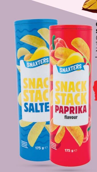 Netto Chipsy snack stack snaxters oferta