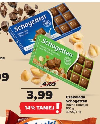Netto Czekolada schogetten oferta