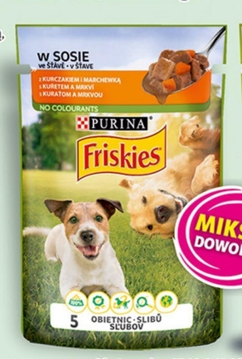 Prim Market Friskies karma dla psów z jagnięciną i marchewką 100 g oferta